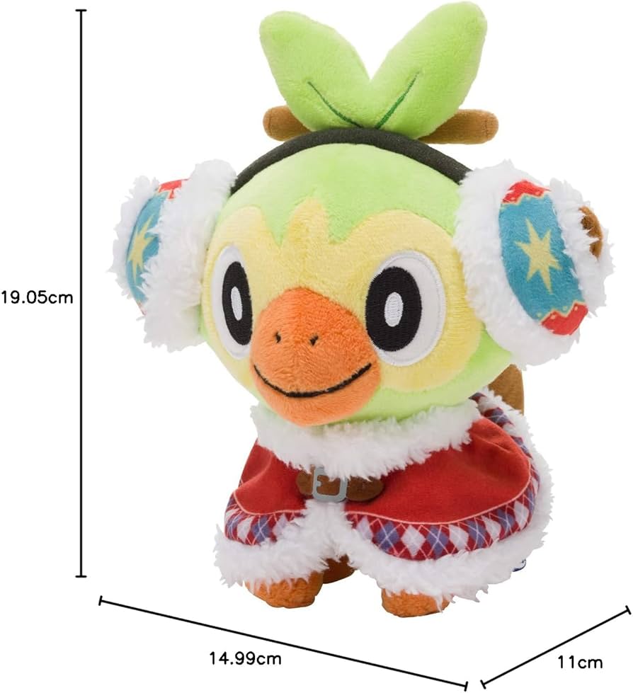 【新品 激レア】BUILD A BEAR ポケモン サルノリ ぬいぐるみ 新品 激レア】BUILD A BEAR ポケモン サルノリ ぬいぐるみ